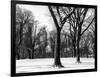 Winter Snow in Central Park-Philippe Hugonnard-Framed Photographic Print