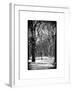 Winter Snow in Central Park-Philippe Hugonnard-Framed Premium Photographic Print