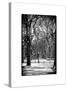 Winter Snow in Central Park-Philippe Hugonnard-Stretched Canvas