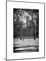 Winter Snow in Central Park-Philippe Hugonnard-Mounted Art Print