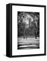 Winter Snow in Central Park-Philippe Hugonnard-Framed Stretched Canvas