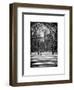 Winter Snow in Central Park-Philippe Hugonnard-Framed Art Print