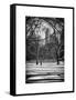 Winter Snow in Central Park-Philippe Hugonnard-Framed Stretched Canvas