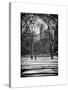 Winter Snow in Central Park-Philippe Hugonnard-Stretched Canvas