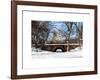 Winter Snow in Central Park-Philippe Hugonnard-Framed Art Print