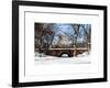 Winter Snow in Central Park-Philippe Hugonnard-Framed Art Print