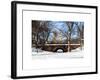 Winter Snow in Central Park-Philippe Hugonnard-Framed Art Print