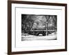 Winter Snow in Central Park-Philippe Hugonnard-Framed Art Print