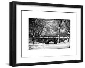 Winter Snow in Central Park-Philippe Hugonnard-Framed Art Print