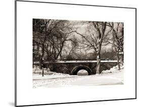 Winter Snow in Central Park-Philippe Hugonnard-Mounted Art Print