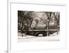 Winter Snow in Central Park-Philippe Hugonnard-Framed Art Print