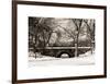 Winter Snow in Central Park-Philippe Hugonnard-Framed Art Print