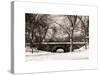 Winter Snow in Central Park-Philippe Hugonnard-Stretched Canvas