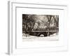 Winter Snow in Central Park-Philippe Hugonnard-Framed Art Print