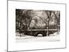 Winter Snow in Central Park-Philippe Hugonnard-Mounted Art Print