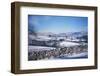 Winter Snow on the Pennines in Kirkby Lonsdale, Cumbria, England, 20th century-CM Dixon-Framed Photographic Print