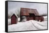 Winter Solace-David Knowlton-Framed Stretched Canvas