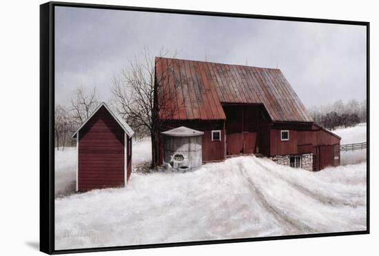 Winter Solace-David Knowlton-Framed Stretched Canvas