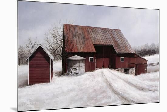 Winter Solace-David Knowlton-Mounted Giclee Print