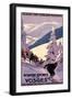 Winter Sports in the Vosges-null-Framed Photographic Print