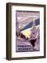 Winter Sports in the Vosges-null-Framed Photographic Print