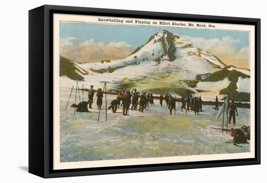 Winter Sports, Mt. Hood, Oregon-null-Framed Stretched Canvas