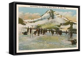 Winter Sports, Mt. Hood, Oregon-null-Framed Stretched Canvas