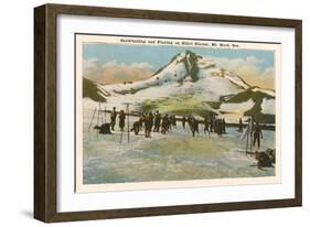 Winter Sports, Mt. Hood, Oregon-null-Framed Art Print