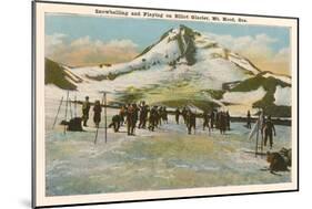 Winter Sports, Mt. Hood, Oregon-null-Mounted Art Print