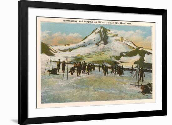 Winter Sports, Mt. Hood, Oregon-null-Framed Premium Giclee Print