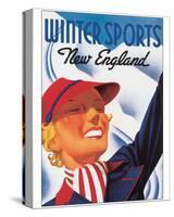 Winter Sports, New England-Sascha Maurer-Stretched Canvas