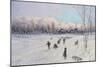 Winter Sports-Firthofj Smith-Hald-Mounted Giclee Print