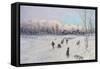 Winter Sports-Firthofj Smith-Hald-Framed Stretched Canvas