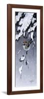 Winter Sprite - Golden Crown Kinglet-Wilhelm Goebel-Framed Giclee Print