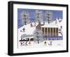 Winter Station-Gordon Barker-Framed Giclee Print