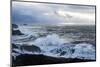 Winter storm watching, Shore Acres State Park, Southern Oregon Coast, USA-Stuart Westmorland-Mounted Photographic Print