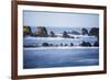 Winter storm watching, Shore Acres State Park, Southern Oregon Coast, USA-Stuart Westmorland-Framed Photographic Print