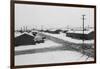 Winter Storm-Ansel Adams-Framed Art Print