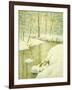 Winter Stream, Sunset Glow-Walter Launt Palmer-Framed Giclee Print