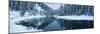 Winter Stream Tahoe CA-Panoramic Images-Mounted Photographic Print