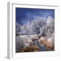 Winter Stream-Philippe Sainte-Laudy-Framed Photographic Print