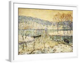 Winter Stream-Ernest Lawson-Framed Giclee Print