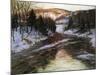 Winter Stream-Robert Blum-Mounted Giclee Print