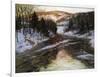 Winter Stream-Robert Blum-Framed Giclee Print