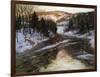 Winter Stream-Robert Blum-Framed Giclee Print