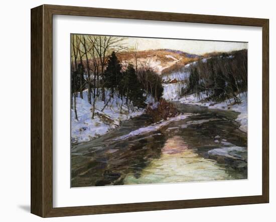 Winter Stream-Robert Blum-Framed Giclee Print