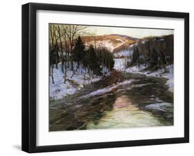 Winter Stream-Robert Blum-Framed Giclee Print