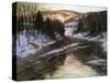 Winter Stream-Robert Blum-Stretched Canvas