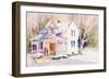 Winter Stroll-Jane Slivka-Framed Art Print