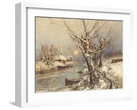 Winter Sun, 1911-Juli Julievich Klever-Framed Giclee Print